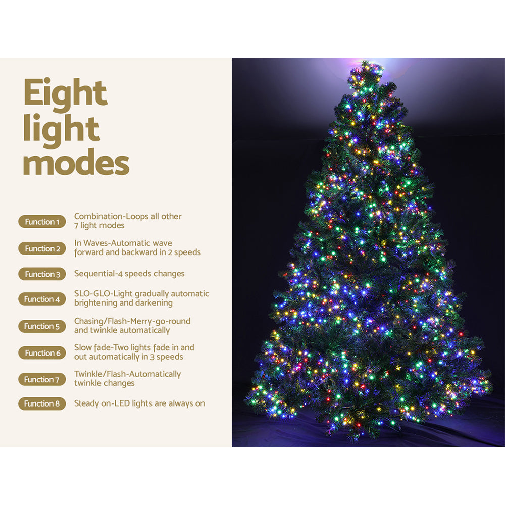 Seashell Jingle Jollys Christmas Tree 2.1m Xmas Tree Decor 2800 LED Lights 8 Modes Occasions > Christmas > Outdoor Decorations & Lights
