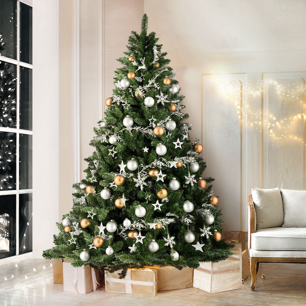 Light Gray Jingle Jollys Christmas Tree 2.7m Green Xmas Tree Decorations 1590 Tips Christmas