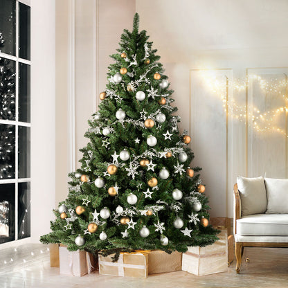 Light Gray Jingle Jollys Christmas Tree 2.7m Green Xmas Tree Decorations 1590 Tips Christmas