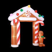 Black Jingle Jollys Christmas Inflatable Archwary Ginger 2.8M Illuminated Decorations Occasions > Christmas > Christmas Decorations