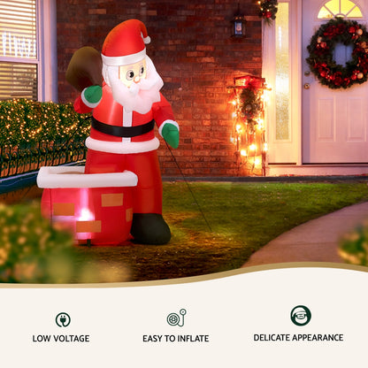Seashell Jingle Jollys Christmas Inflatable Santa Illuminated Decorations Occasions > Christmas > Christmas Decorations