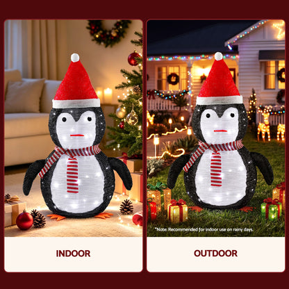 Seashell Jingle Jollys Christmas Penguin Light LED Christmas Decoration Pop Up Christmas Display 70cm Occasions > Christmas > Christmas Decorations