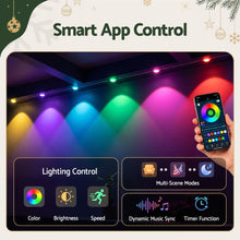 Black Jingle Jollys 30M Christmas Permanent Outdoor Lights Smart Eaves String App Control Decoration 72LED Occasions > Christmas > Outdoor Decorations & Lights