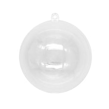 Lavender XMAS Fillable Baubles, Round Shape, 8cm, 4pk Xmas