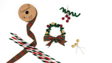 White Smoke XMAS  pipe Cleaners, 30cm, Candy Cane Mix, 30pcs Xmas