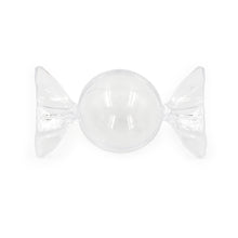 Lavender XMAS Fillable Baubles, Candy Shape, 8.5x4cm, 6pk Xmas