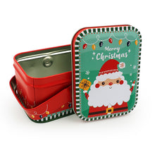 White Smoke XMAS Metal Gift Box with Handle, 10.5x8cm, 1pk Xmas