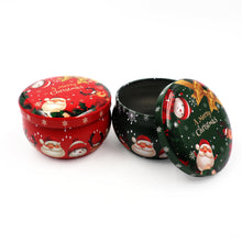 White Smoke XMAS Metal Mini Gift Tins, Assorted Designs, 5.5cm, 2pk Xmas