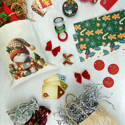 Light Gray XMAS Paper Basket Filling, Silver, 36g Xmas