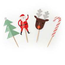 White Smoke XMAS Novelty Skewers, Assorted Designs, 24pk Xmas