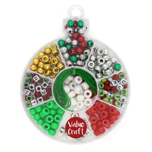 White Smoke XMAS Plastic Bead Pack, Bauble Xmas