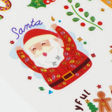 Lavender XMAS Crystal Stickers, Fun Motifs Xmas