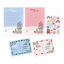 White Smoke XMAS Letters To Santa pack with stickers, 2pk Xmas