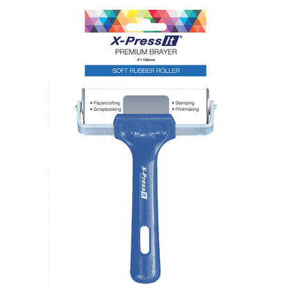 White Smoke X-Press It Premium Brayer - 4"/100mm Print Making