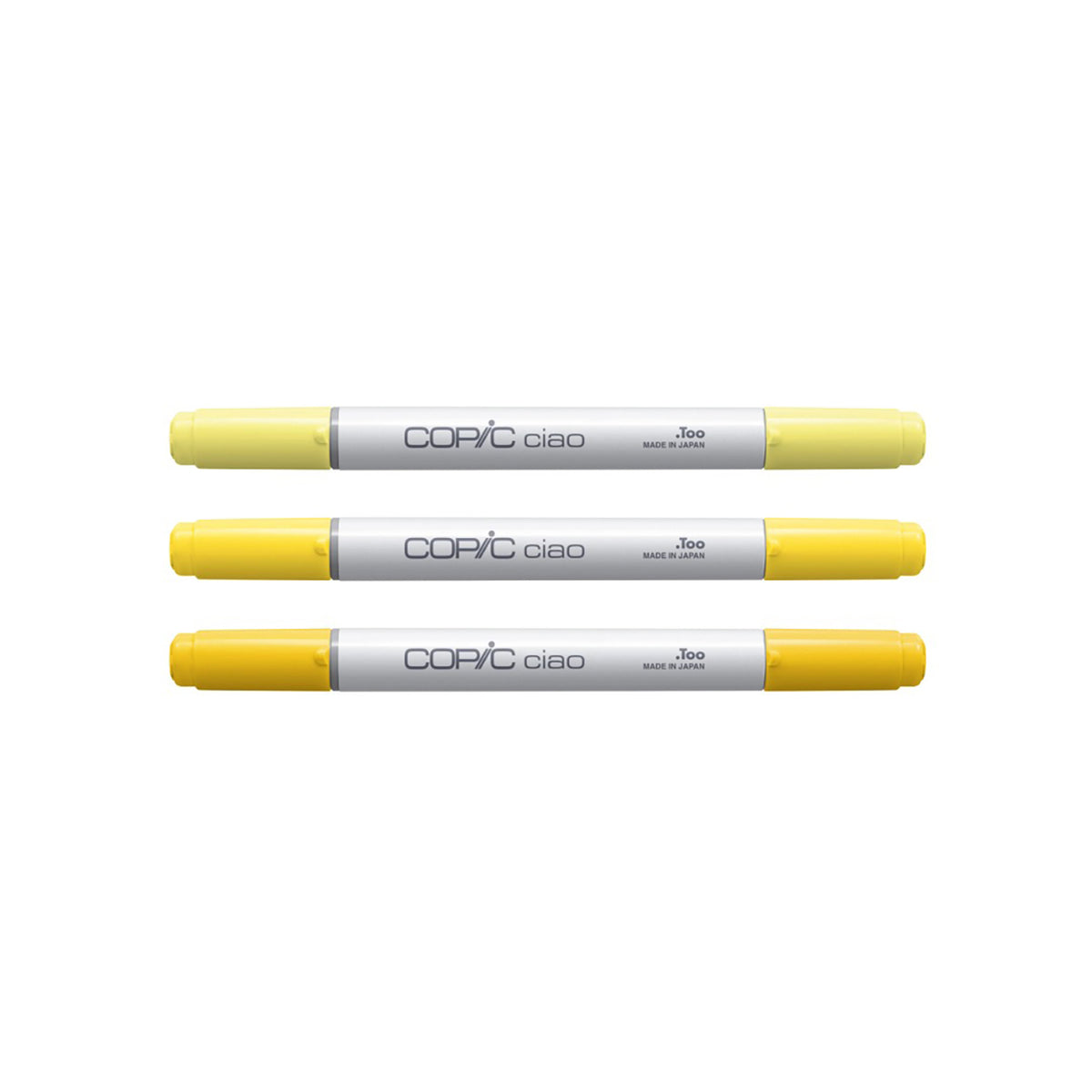 White Smoke Copic Ciao Exclusive Yellow Tones Assortment, 3Pk Bundle Custom Bundle