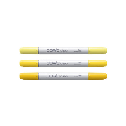 White Smoke Copic Ciao Exclusive Yellow Tones Assortment, 3Pk Bundle Custom Bundle