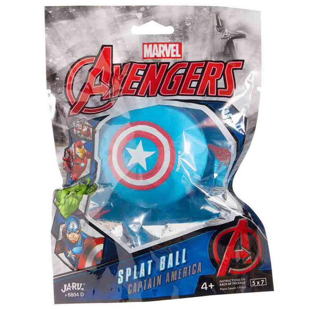 White Smoke Splat Balls Marvel Captain America Squishy & Squeeze