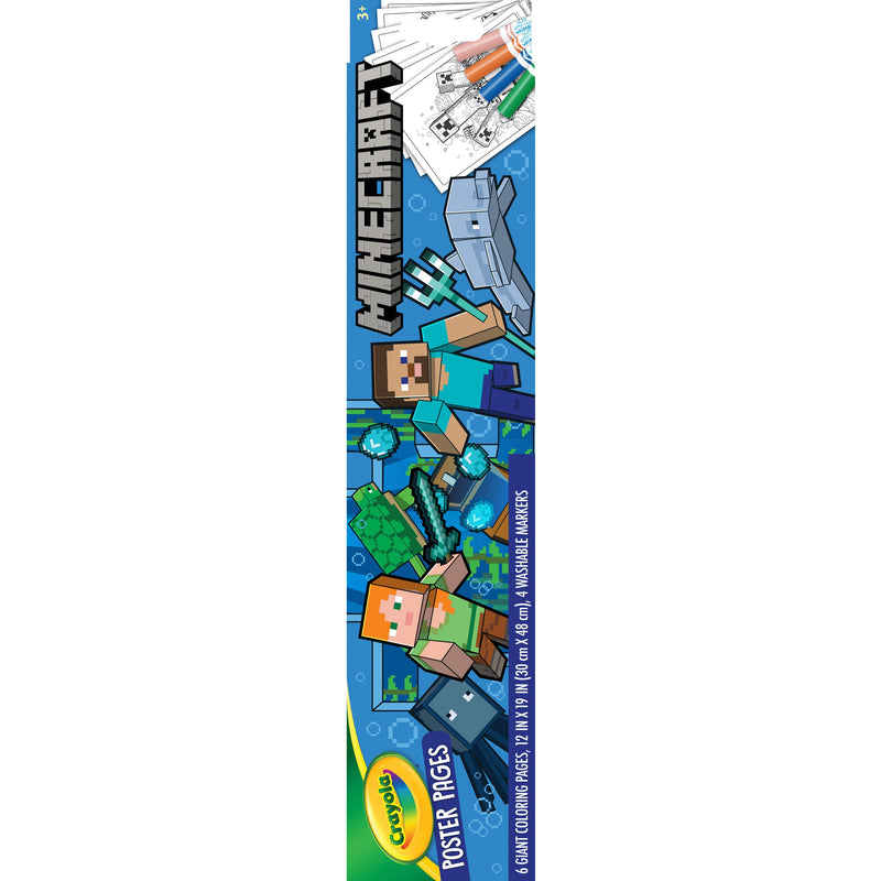 Crayola Poster Pages - Minecraft