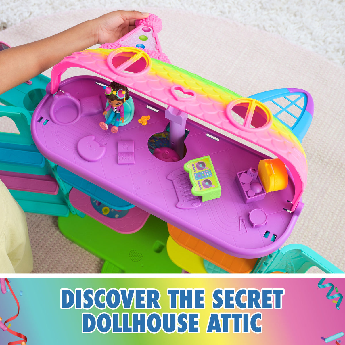 Gabby's Dollhouse 15pc Celebration Dollhouse