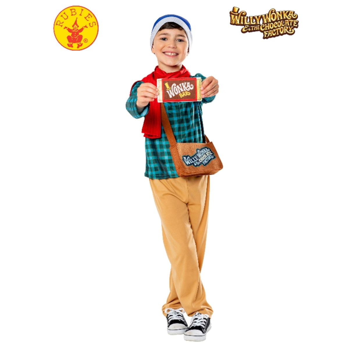 CHARLIE BUCKET DELUXE COSTUME - KIDS