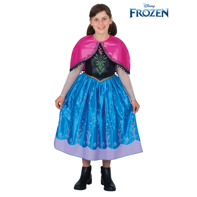 White Smoke Frozen Anna Deluxe Costume Child Costumes