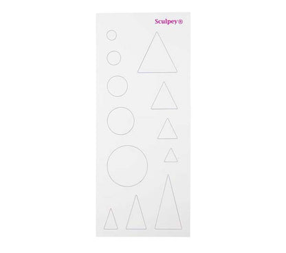Lavender Sculpey Jewelery Design Template, 6Pcs Modelling Tools & Accessories