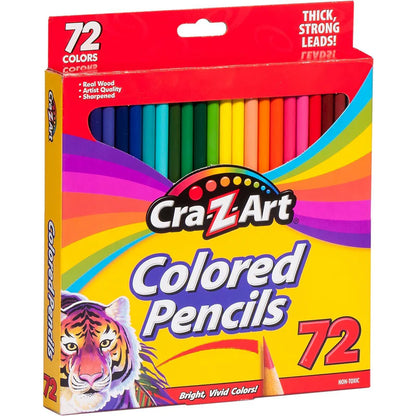 Dark Slate Gray CRA-Z-ART 72 pce Coloured Pencils Stationery