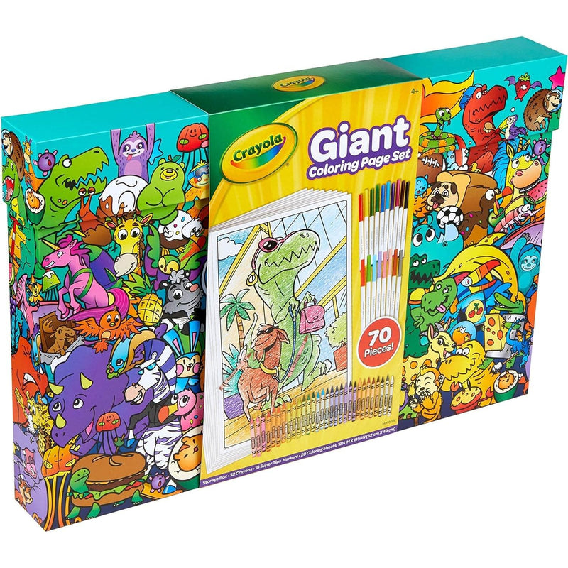 Crayola Giant Coloring Page Art Set | Michaels