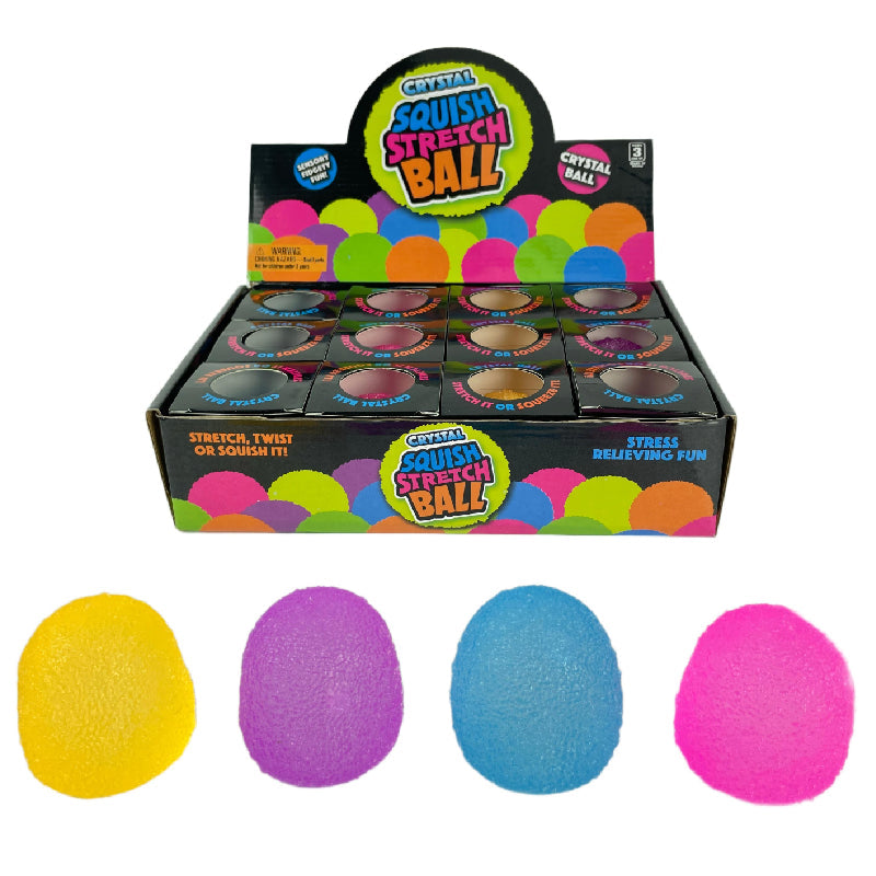 White Smoke Squishy Crystal Ball sensory fidget toy assorted Squishy & Squeeze