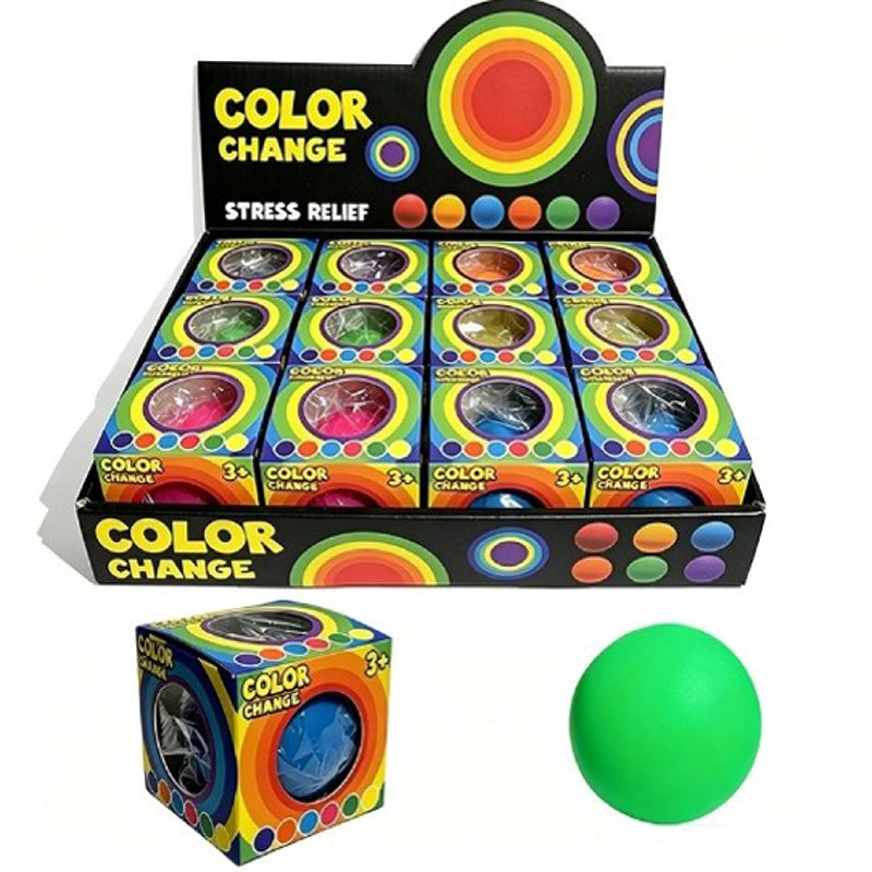 White Smoke Squishy 6cm Colour Change Ball Assorted Squishy & Squeeze