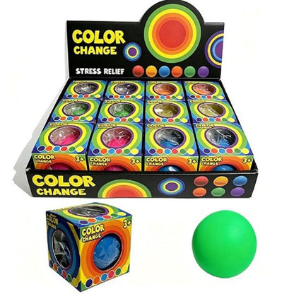 White Smoke Squishy 6cm Colour Change Ball Assorted Squishy & Squeeze