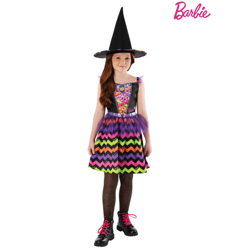 White Smoke Barbie Witch Colourful Costume Costumes