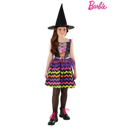 White Smoke Barbie Witch Colourful Costume Costumes