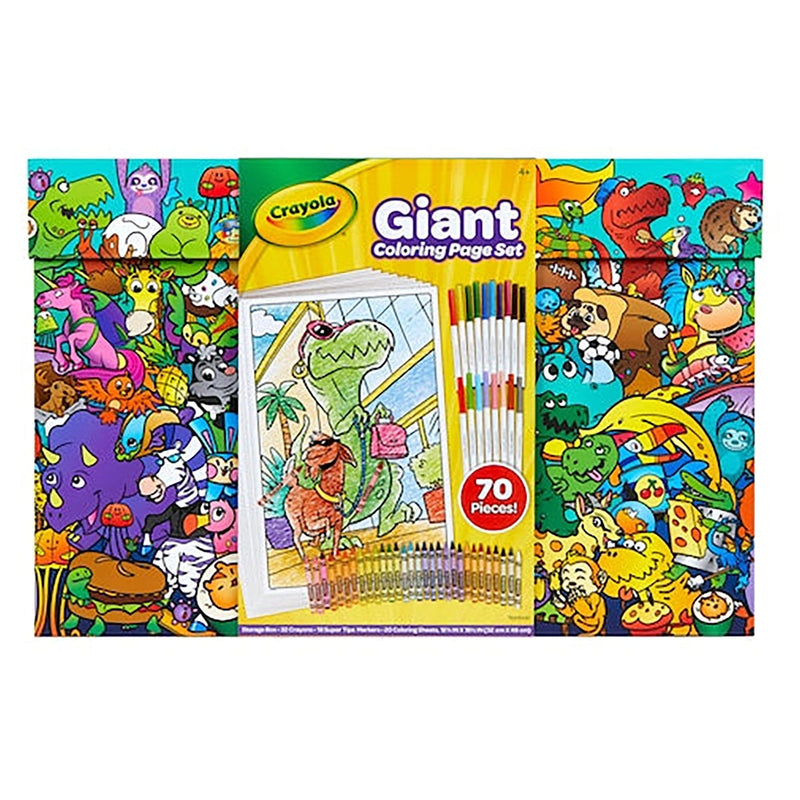 Crayola Giant Coloring Page Art Set | Michaels