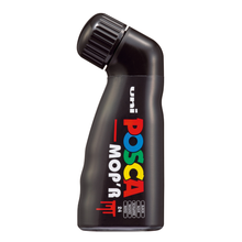 White Smoke Posca MOP'R Round Tip Paint Marker, Black Paint Markers