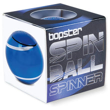 White Smoke Bopster Spin Ball Spinner Blue Fidget Toys