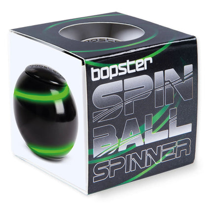 White Smoke Bopster Spin Ball Spinner Glow in the Dark Fidget Toys