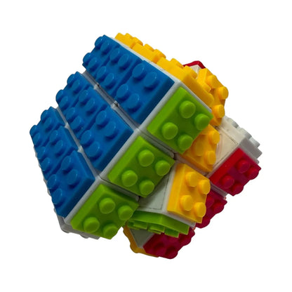 White Smoke Kaiko Brick Style Cube Fidget Toys