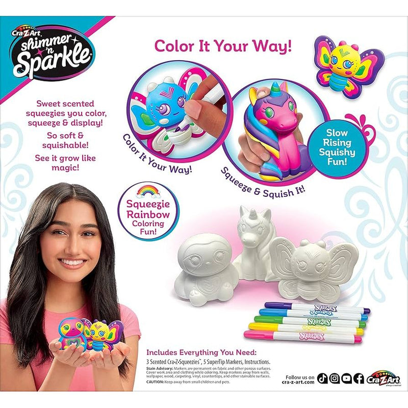 Shimmer N Sparkle Color Your Own Squeezie Fun