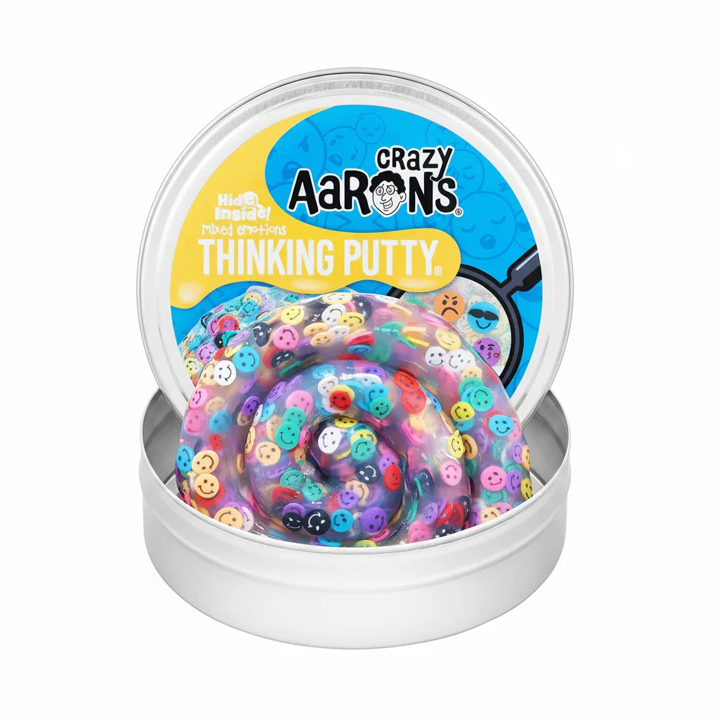 White Smoke Crazy Aaron's Hide Inside Putty Mixed Emotions Squishy & Squeeze