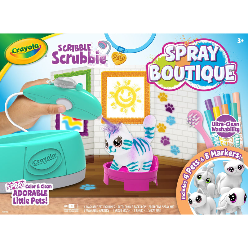 Crayola Scribble Scrubbie Spray Boutique