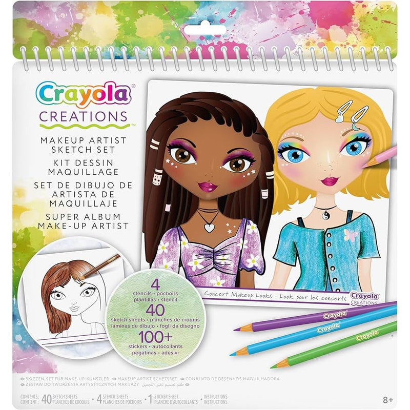 Crayola Creations Make-Up Sketch Set