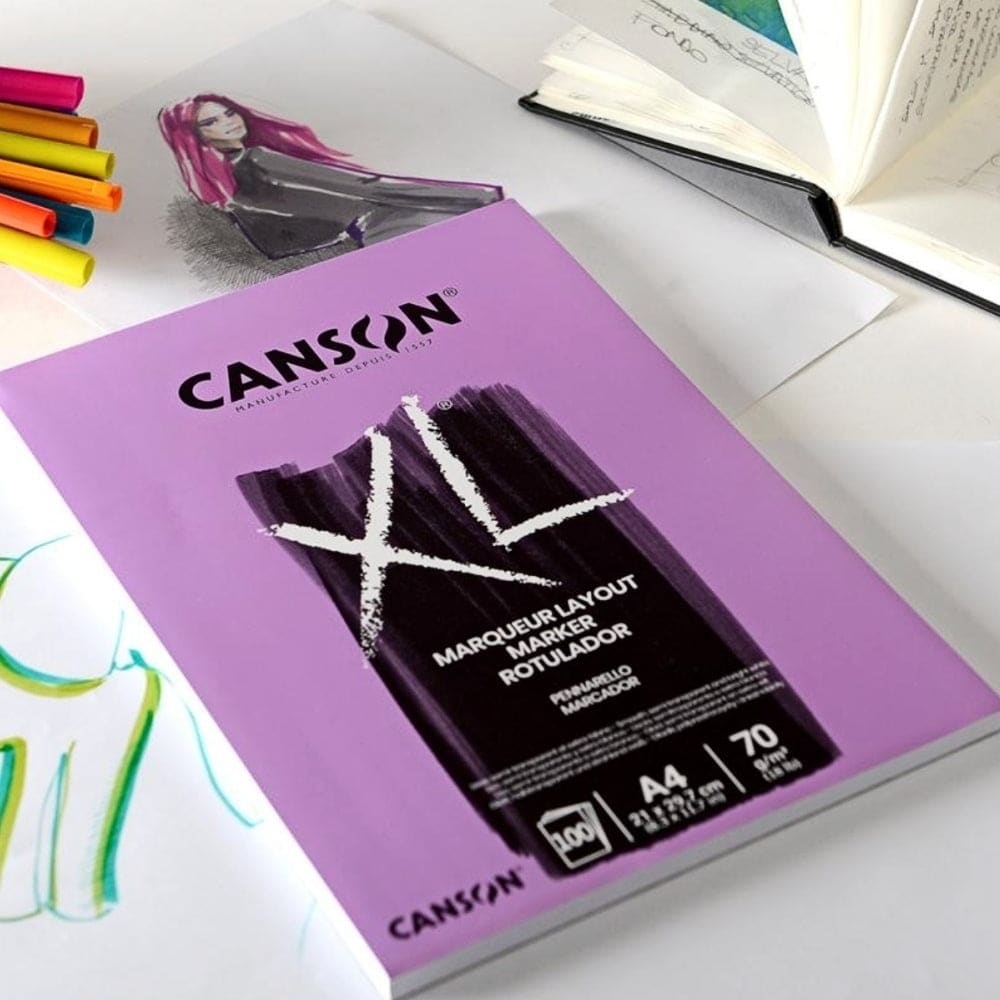 Gray Canson XL Range 70 Pad XL Marker A4 Pads