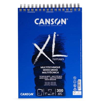 Dark Blue Canson XL Range 300 Pad XL Mix Media A3 Pads