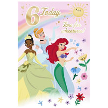 Misty Rose Hallmark Disney Princesses You're 6! Greeting Card Bags & Invitation
