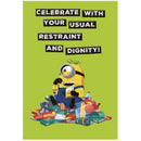 Yellow Green Hallmark Minions Greeting Card Celebrate! Bags & Invitation