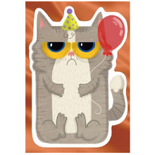 Rosy Brown Hallmark Interactive Sound Card Celebrating Cat Bags & Invitation