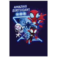 Midnight Blue Hallmark Interactive Sound Card Spidey & His Amazing Friends Bags & Invitation