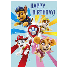 Light Blue Hallmark Interactive Sound Card Paw Patrol Bags & Invitation