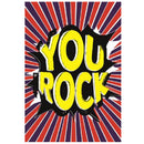 Black Hallmark Interactive Sound CardYou Rock Bags & Invitation